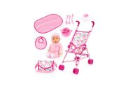 BAYER 10w1 wozek dla lalek z lalka 30585AB 17890