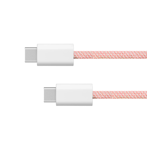 Kabel USB typu C - USB typu C 60 W 1 m różowy Kruger&Matz Basic na Arena.pl
