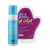 MineTan Coconut Water Pianka Samoopalająca + Rękawica