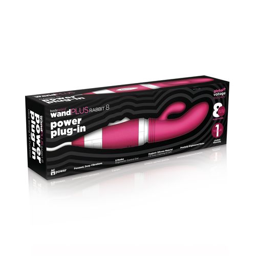 Wibrator - Bodywand Wand Plus Power Plug-In Rabbit na Arena.pl