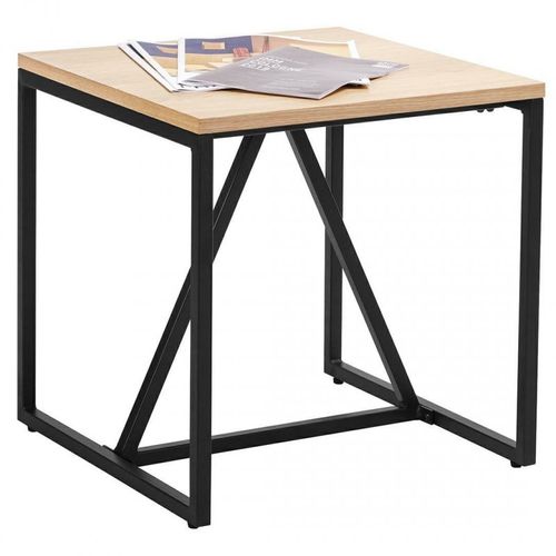 Stolik HEX dąb - MDF, metal na Arena.pl