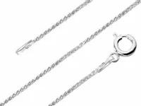 ŁAŃCUSZEK SREBRNY 925 SPIGA 025 - DŁUGOŚĆ 40cm