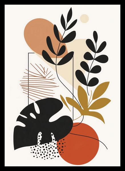 Plakat 25x35cm Zawisły Liść zdjęcie 2