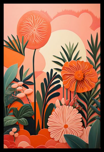 Plakat 30x45cm Koralowy Ogród zdjęcie 2