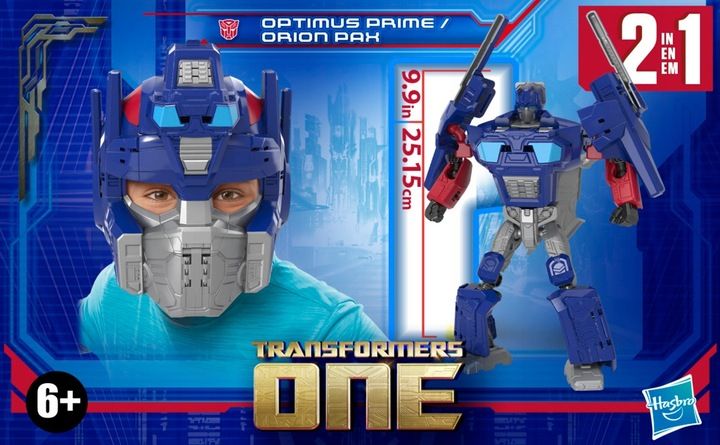 Transformers Maska Figurka Optimus Prime 2w1 transformująca Hasbro F9182 zdjęcie 11
