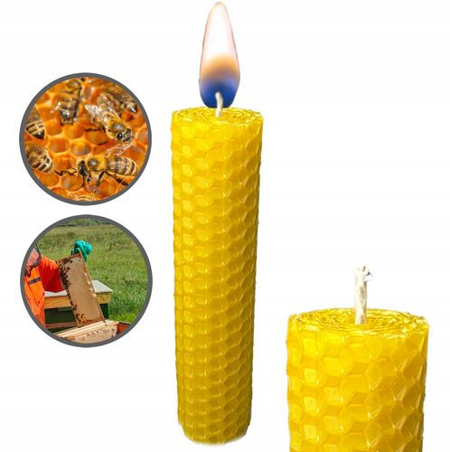 świeca z wosku pszczelego - 1 szt. na Arena.pl