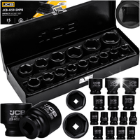 ZESTAW NASADKI UDAROWE NASADOWE JCB DO KLUCZ PNEUMATYCZNY 1/2'' 10-32MM 15e