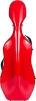 Fiberglass futerał wiolonczelowy UltraLight 4/4 M-case Czerwony