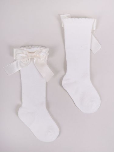 Podkolanówki dziewczęce bawełniane ażurowe 2PAK 12-18 miesięcy YOCLUB na Arena.pl