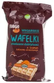 Wafelki z Kremem Kakaowo-Orzechowym 120g - BIO, Bez Cukru, Weganskie