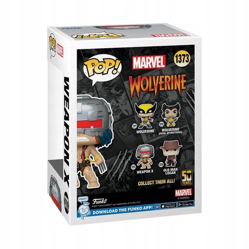 Figurka Funko Pop Marvel Wolverine 50th Ultimate Weapon X na Arena.pl