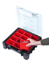 organizer hd 400 czarny, kubełki - skrz n4754