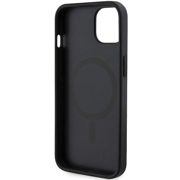 Etui Guess do iPhone 15, iPhone 14, iPhone 13, Czarny, MagSafe zdjęcie 7