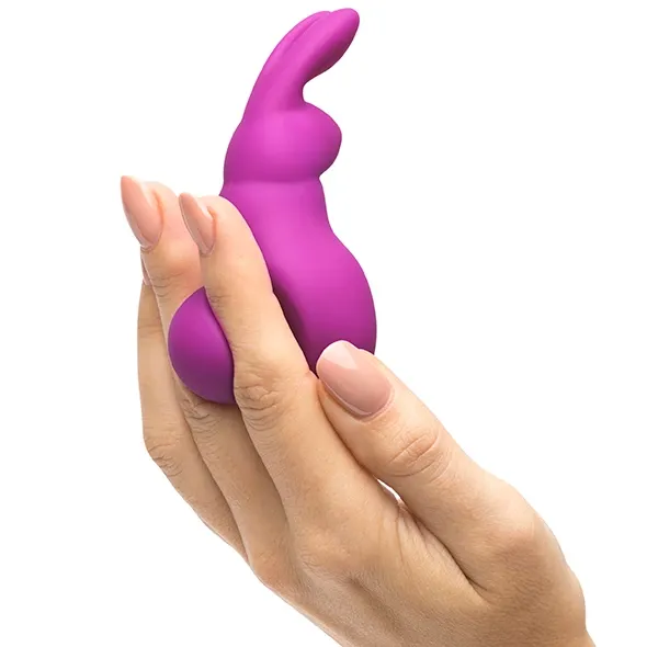 Masażer - Happy Rabbit Mini Ears Purple zdjęcie 3