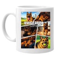 Owczarek Life - kubek na prezent  dla miłośnika psów