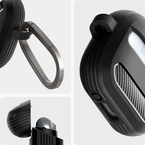 spigen rugged armor samsung galaxy buds 3 / 3 pro matte black na Arena.pl