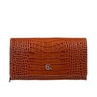 Portfel damski Canaletto ze skóry z wzorem krokodyla – ochrona RFID i wyjątkowy styl PD1634s262 RFID