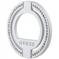 2 x Guess MagSafe Ring stand GUMRSALDGS srebrny/silver Rhinestone