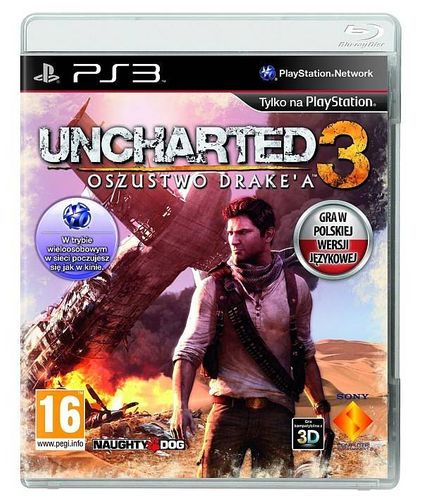 UNCHARTED 3 OSZUSTWO DRAKEA - PL PS3 na Arena.pl