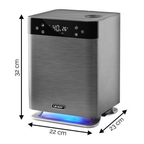 5w1 Nawilżacz powietrza Oczyszcza Jonizator Yoer AUTOMATYCZNY +Aromaterapia na Arena.pl