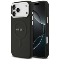 Etui Guess Classic Logo MagSafe do iPhone 17 Pro Max czarny