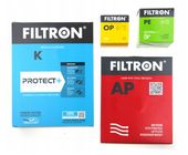 FILTRON ZESTAW KOMPLET FILTRÓW MAZDA 3 BK 2003-2009 1.4 1.6 -