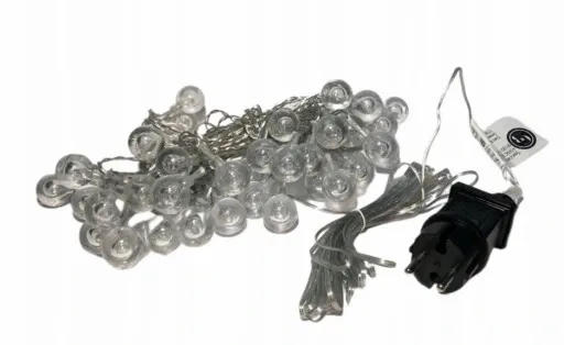 LAMPKI SIECIOWE 50 LED DO OGRODU BALKON TARAS 15m zdjęcie 4