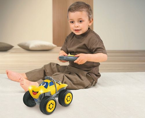 ZDALNIE STEROWANY SAMOCHÓD AUTO RC BILLY Z KIEROWNICĄ CHICCO ŻÓŁTY na Arena.pl