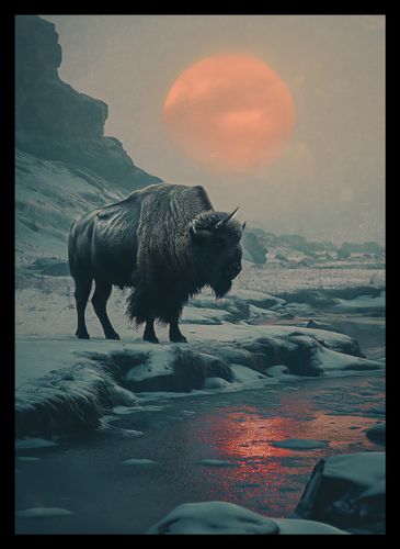 Plakat 25x35cm Żubrowy Monolit na Arena.pl