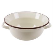 Miska Emaliowana Kuchenna do Mieszania Wyrabiania Ciasta Sałatek 26 cm 2,5L