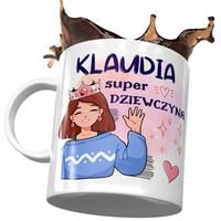 Dla Klaudii Kubek Na Urodziny Imieniny Na Prezent Z Nadrukiem Ze Zdjęciem