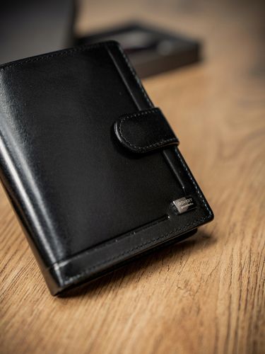 elegancki portfel męski ze skóry naturalnej - rovicky na Arena.pl