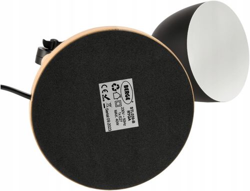 Lampka Na Biurko Do Czytania Drewniana E27 Stojąca + Podwójna na Arena.pl