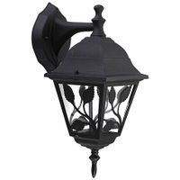 Elewacyjna LAMPA ścienna HAGA 8243 Rabalux metalowa OPRAWA vintage kinkiet do ogrodu outdoor IP44 czarna