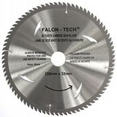 Tarcza do drewna Falon-Tech 250 mm 80T 32 mm FTBW25080