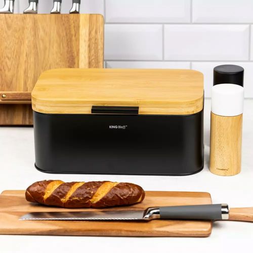 chlebak bambusowo stalowy kinghoff kh-1735 na Arena.pl