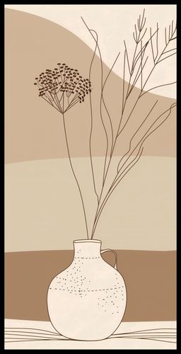 Plakat 50x100cm Kojący Wazon na Arena.pl