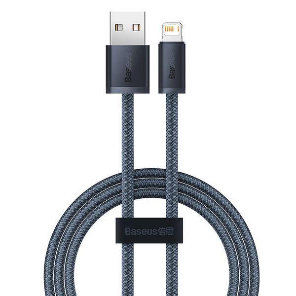 kabel usb do lightning baseus dynamic series, 2.4a, 1m (szary) zdjęcie 2