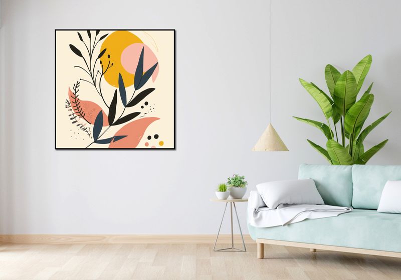 Plakat 100x100cm Szept Przyrody zdjęcie 4