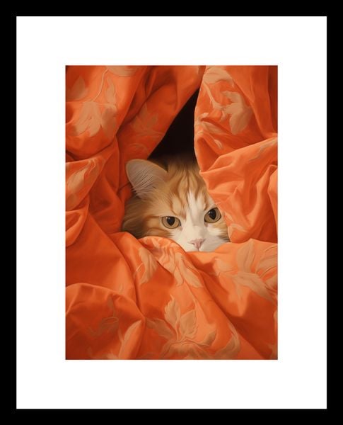 Plakat 13x18cm Ukryty Kot zdjęcie 3