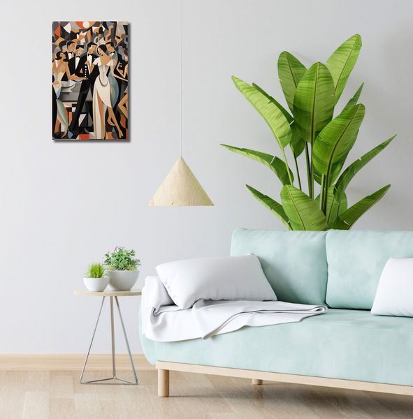 Obraz 30x50cm Bal w Art Deco zdjęcie 2
