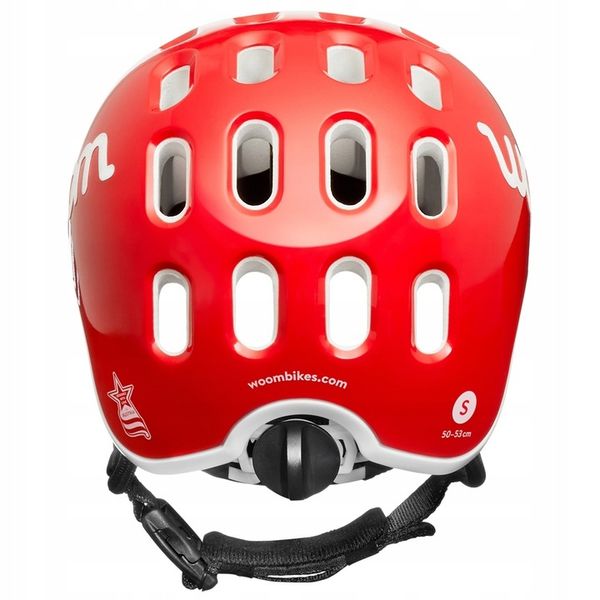 Kask rowerowy dziecięcy woom Kids czerwony S 50-53 cm zdjęcie 12