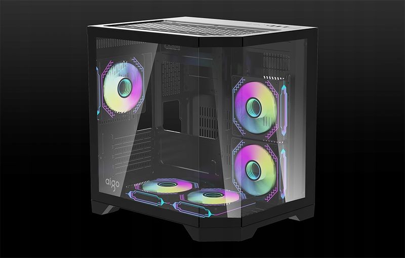 Obudowa DarkFlash FT350 + 5 fans ARGB zdjęcie 9