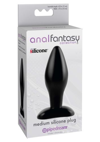 Plug-Afc- Medium Silicone Plug Black na Arena.pl