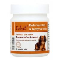 dolfos dolvit beta karoten & biotyna forte mini 90 tabletek