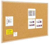 TABLICA KORKOWA W RAMIE DREWNIANEJ 60X45
