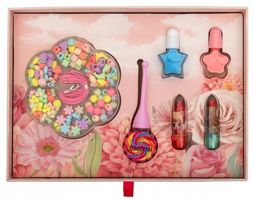 ZESTAW KOSMETYKÓW DO MAKIJAŻU MAKE UP KUFEREK NA KOSMETYKI CIENIE LAKIERY na Arena.pl