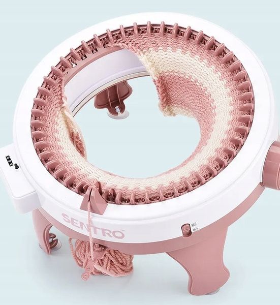 MASZYNA DZIEWIARSKA DO ROBIENIA NA DRUTACH WRZECIONO 48 IGIEŁ ZESTAW MŁYNEK zdjęcie 4