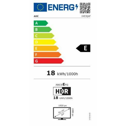 Monitor AOC 24E3QAF Full HD 24" 23,8" na Arena.pl