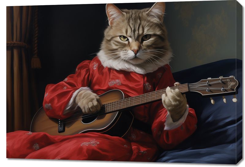 Obraz 100x70cm Melodia Kociej Łapy zdjęcie 1